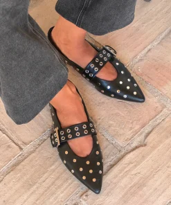 Bailarina tachas Black