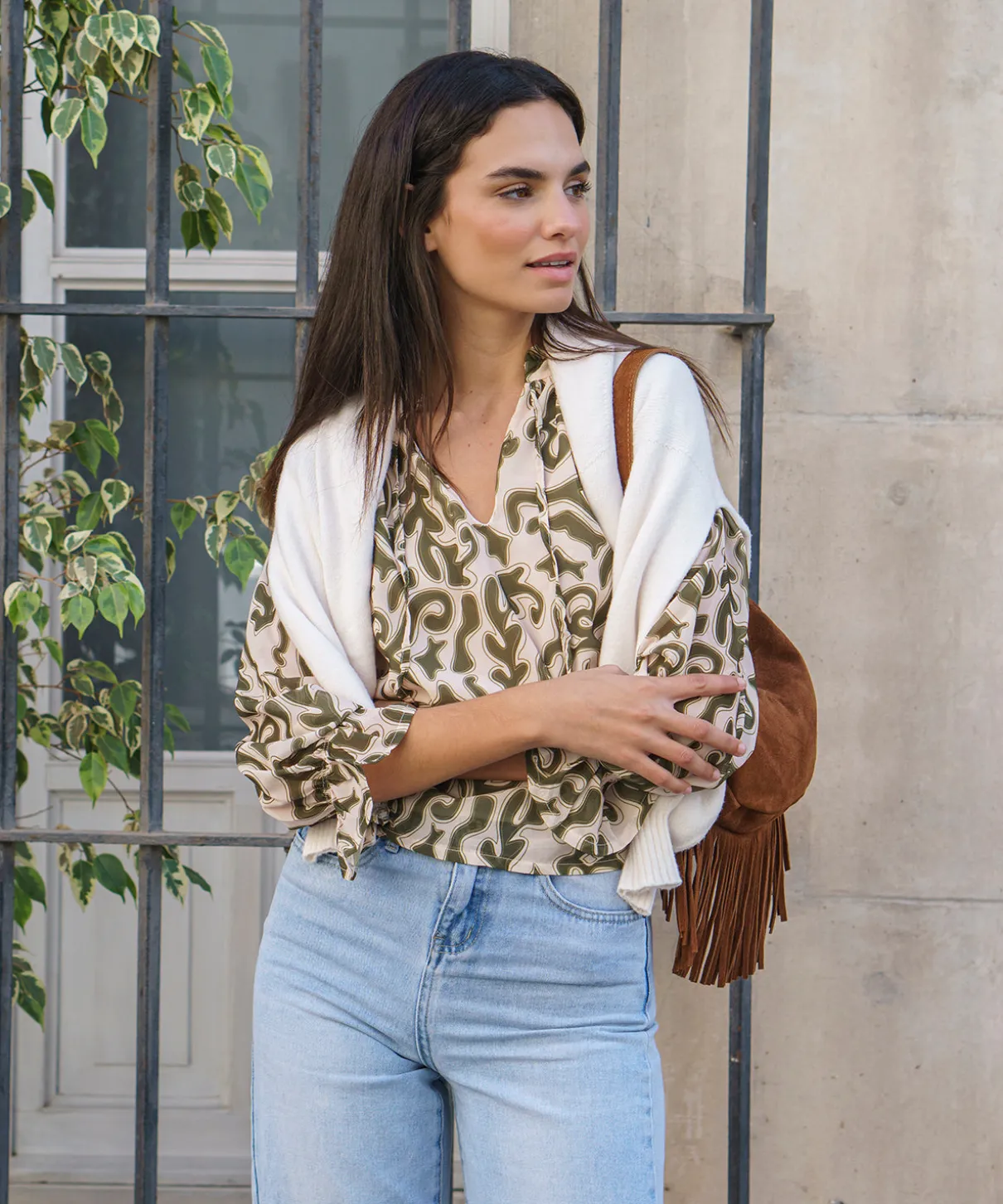 Blusa romantica Pisa