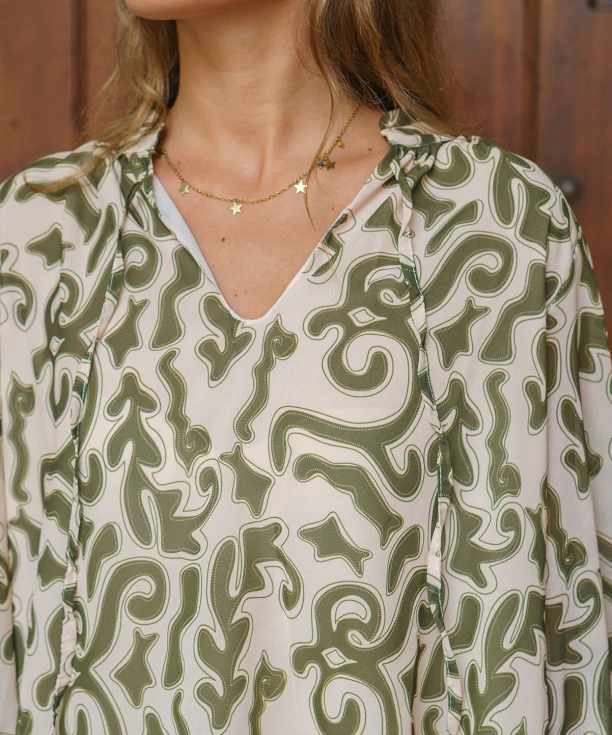 Blusa romantica Pisa