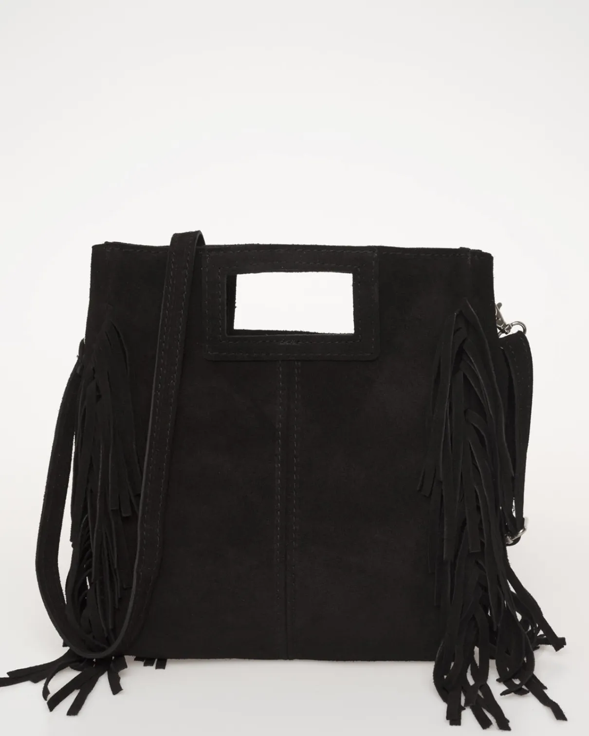 Bolso ante flecos colores