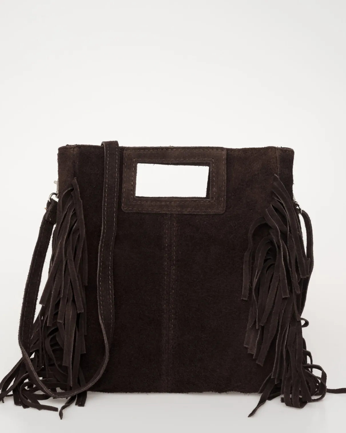 Bolso ante flecos colores