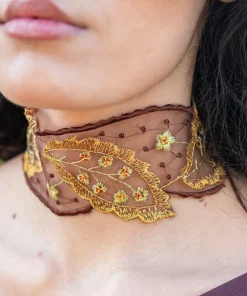 Chocker Gala marron