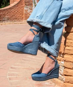 Cuñas basic blue jeans