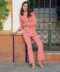 Pantalon coral