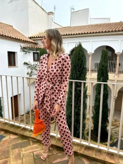 Traje Estela pink