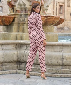 Traje Estela pink