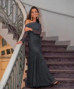 Vestido Amara Gris
