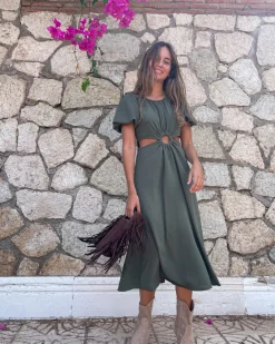 Vestido aro cintura