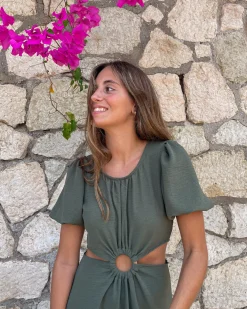 Vestido aro cintura