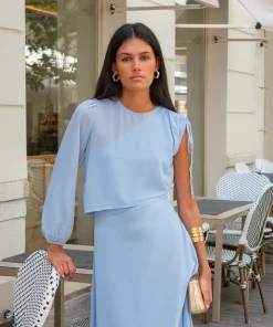 Vestido Fiorella y capa
