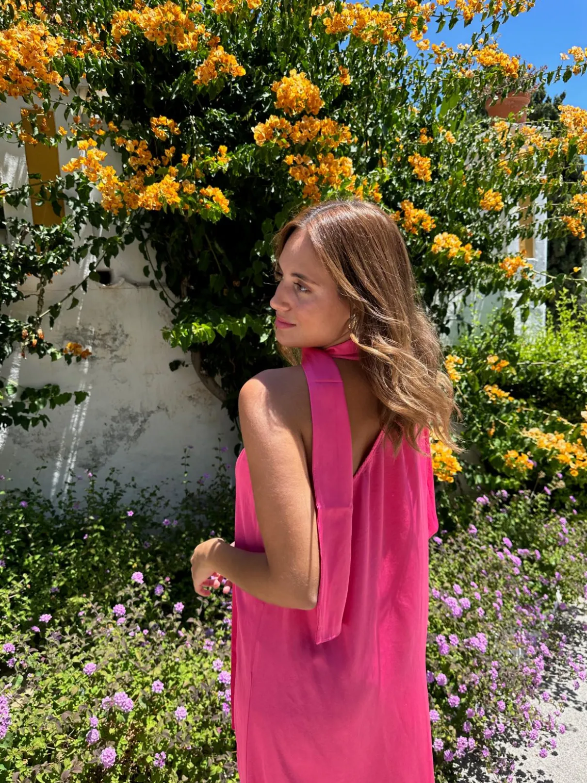 Vestido Gara Fucsia