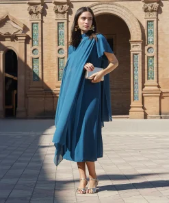 Vestido manga corta Liss