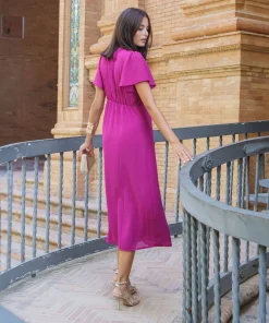 Vestido manga corta Liss