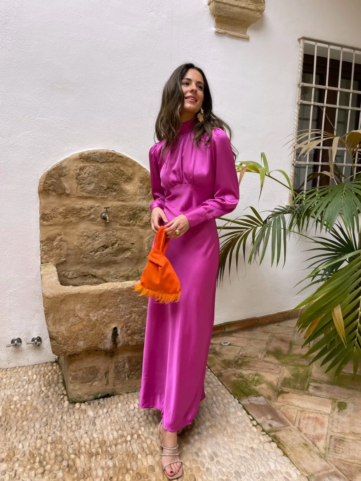 Vestido raso Victoria