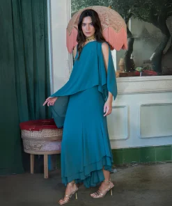 Vestido Ryota petroleo